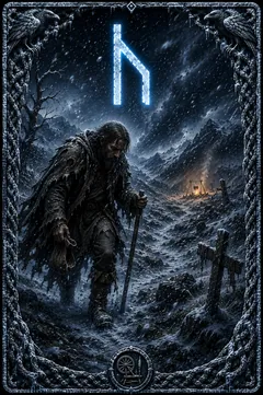 Nauthiz rune card